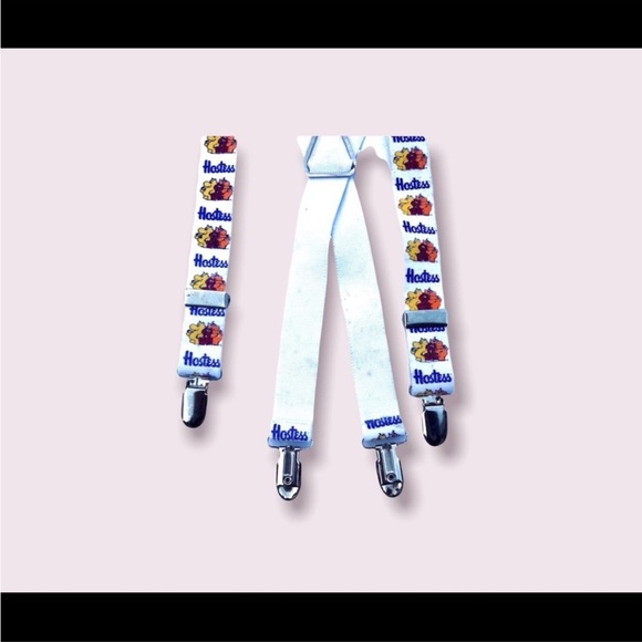 Hostess Suspenders Retro Logo Chips Munchies Mascot - Picture 5 of 9